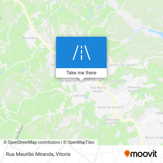 Rua Maurílio Miranda map