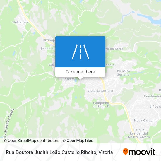 Rua Doutora Judith Leão Castello Ribeiro map