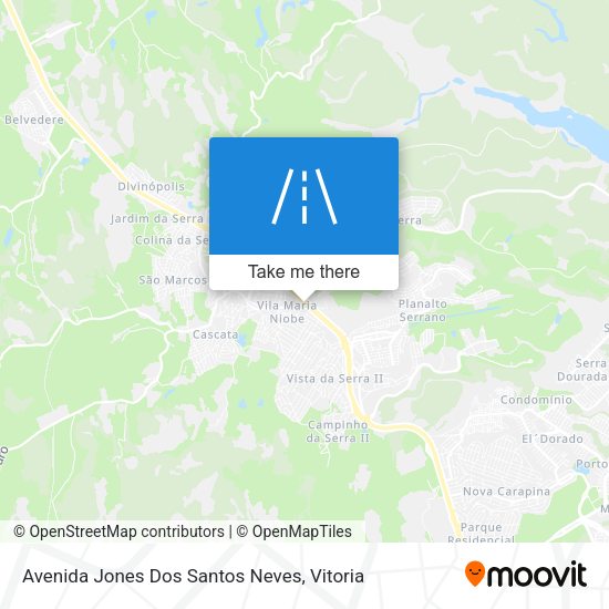 Avenida Jones Dos Santos Neves map