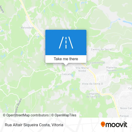 Rua Altair Siqueira Costa map