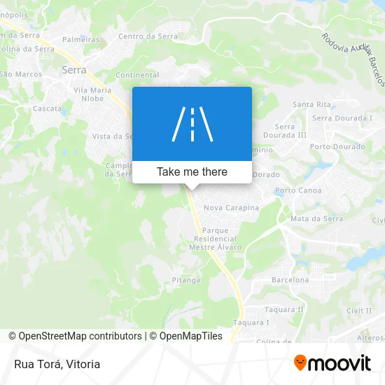 Rua Torá map