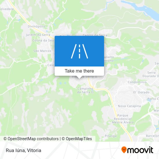 Rua Iúna map