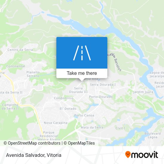 Avenida Salvador map