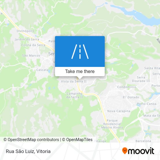 Rua São Luiz map