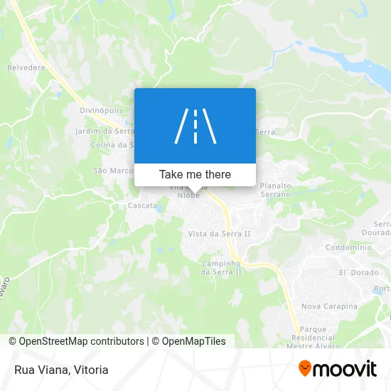 Rua Viana map