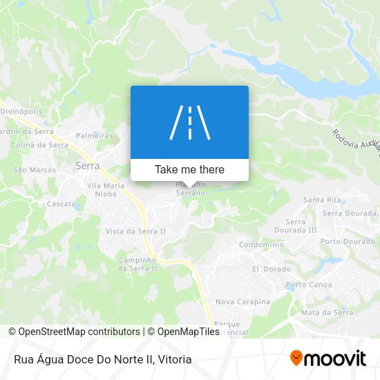 Rua Água Doce Do Norte II map