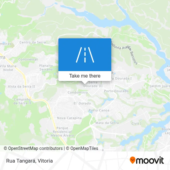 Rua Tangará map