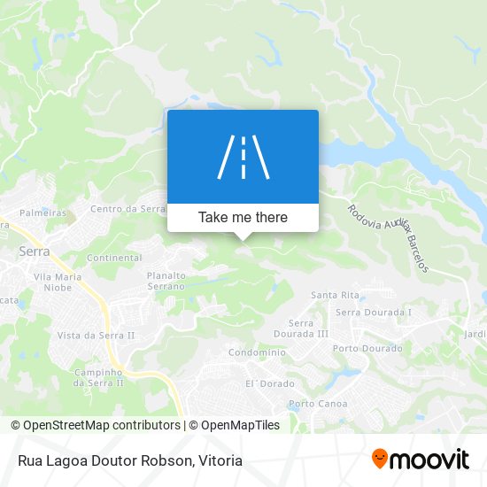 Rua Lagoa Doutor Robson map