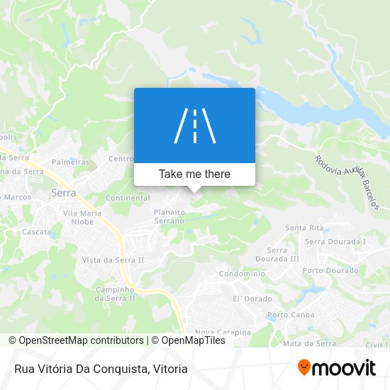 Rua Vitória Da Conquista map
