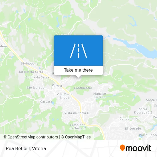 Rua Betibill map