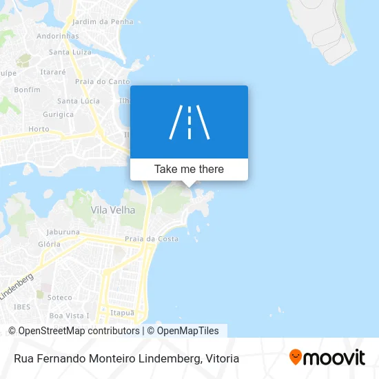 Rua Fernando Monteiro Lindemberg map