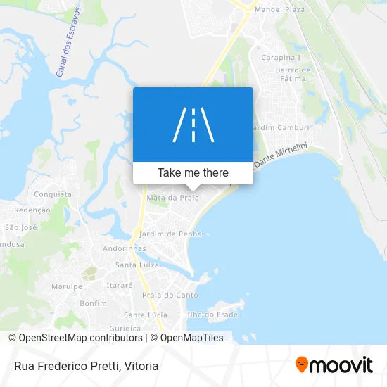 Rua Frederico Pretti map