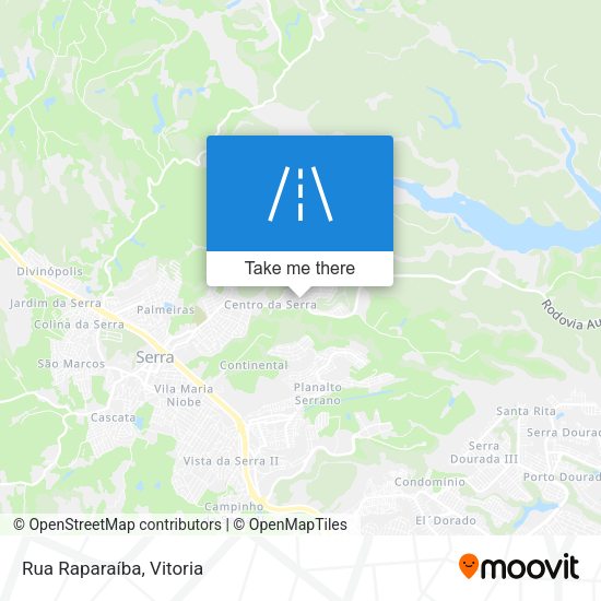 Rua Raparaíba map