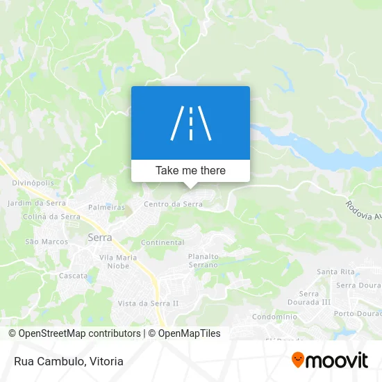 Rua Cambulo map