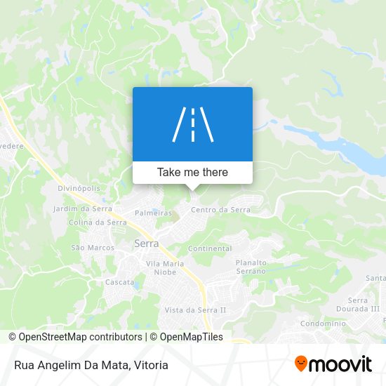 Rua Angelim Da Mata map
