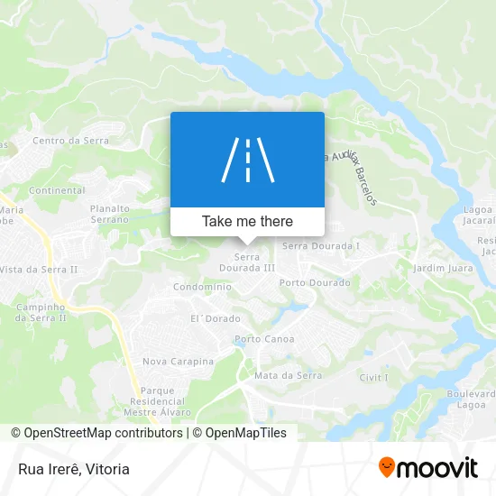 Rua Irerê map