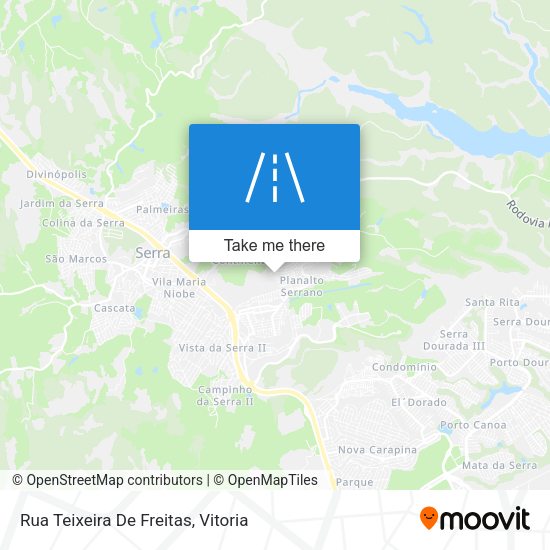 Rua Teixeira De Freitas map