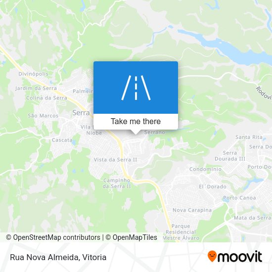 Rua Nova Almeida map