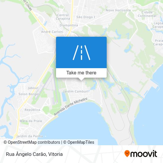 Rua Ângelo Carão map