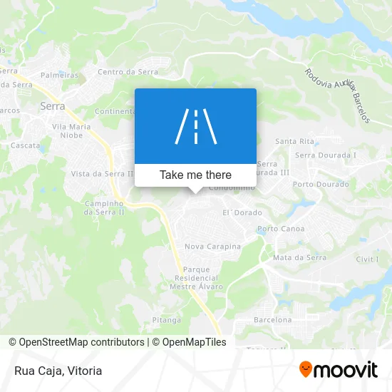 Rua Caja map