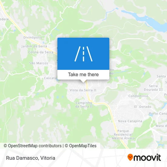 Rua Damasco map