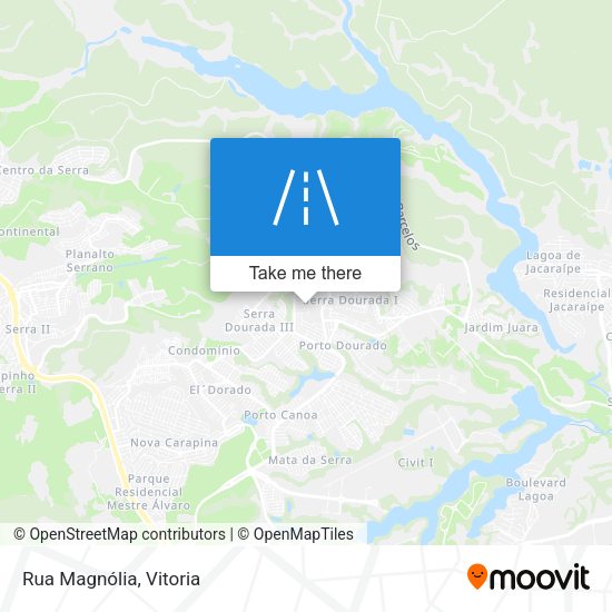 Rua Magnólia map