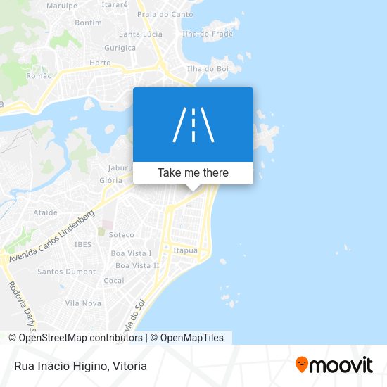Rua Inácio Higino map