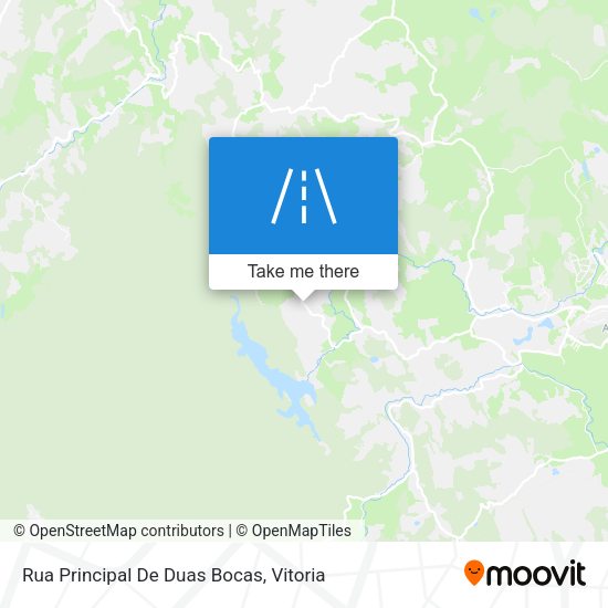 Rua Principal De Duas Bocas map