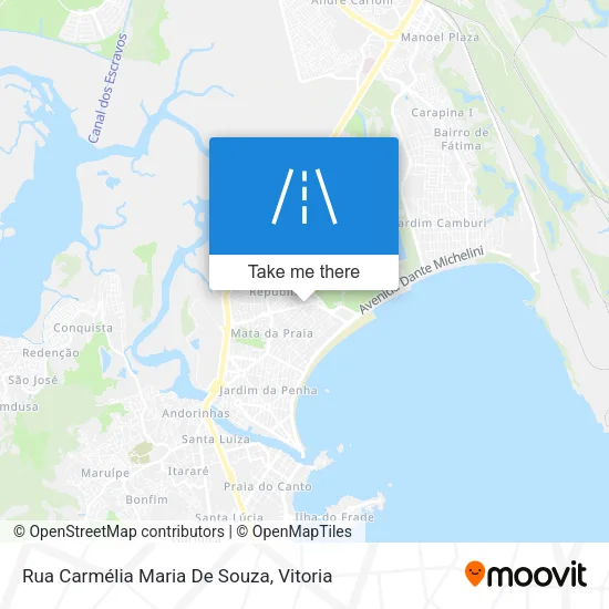 Rua Carmélia Maria De Souza map