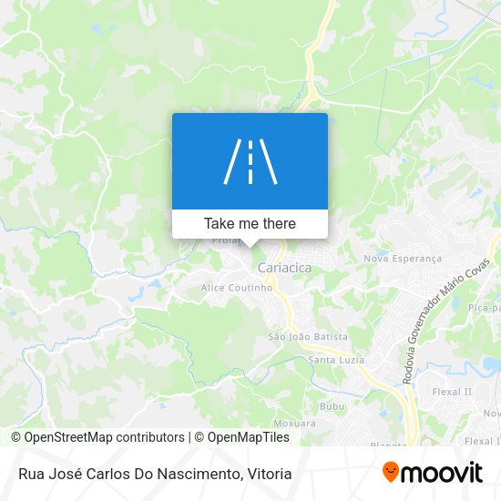 Rua José Carlos Do Nascimento map