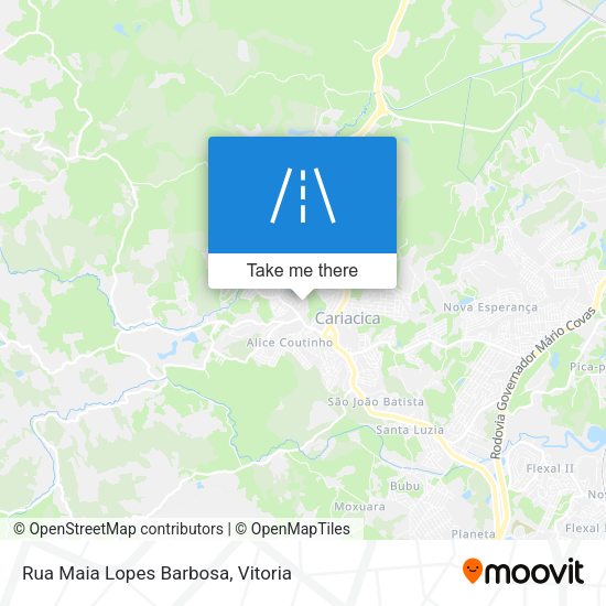Rua Maia Lopes Barbosa map