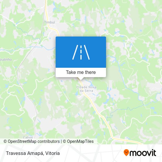 Travessa Amapá map