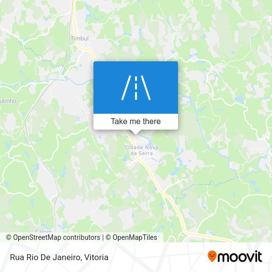 Rua Rio De Janeiro map