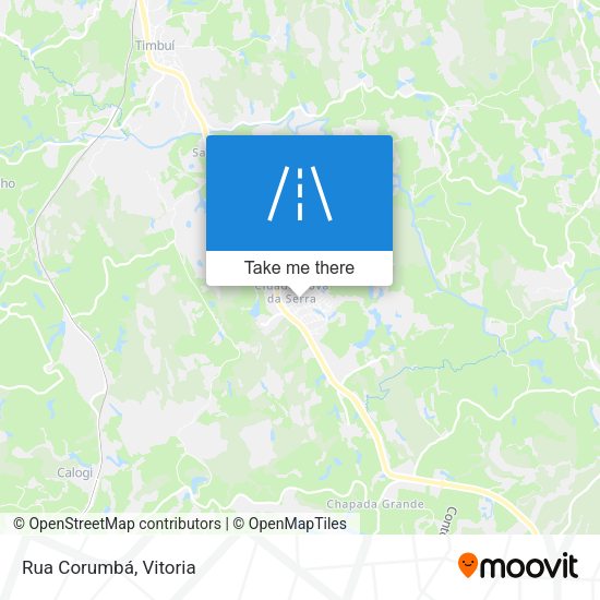 Rua Corumbá map