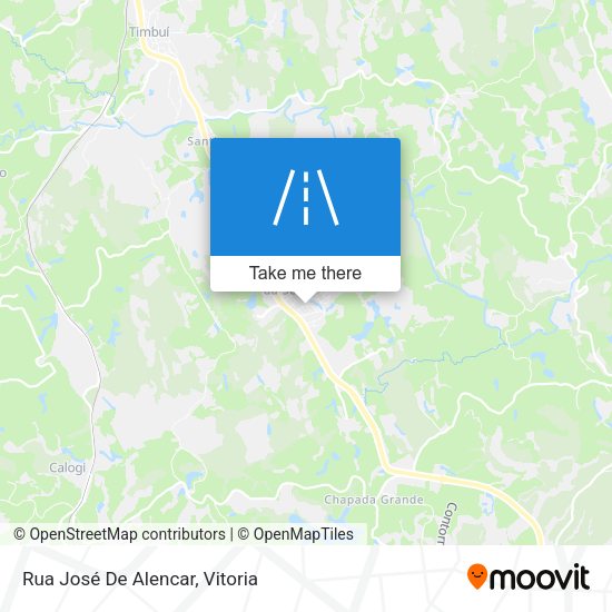 Rua José De Alencar map