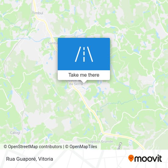 Rua Guaporé map