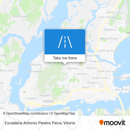 Escadaria Antonio Pereira Paiva map