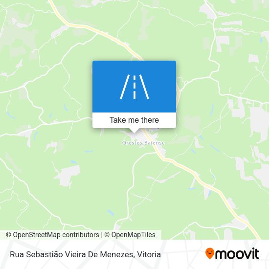 Rua Sebastião Vieira De Menezes map