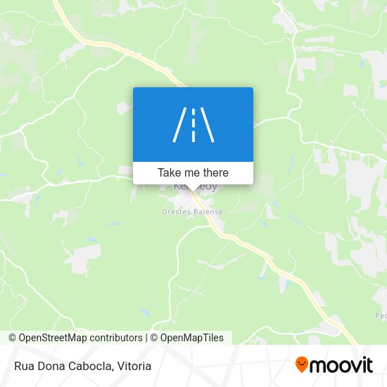 Rua Dona Cabocla map