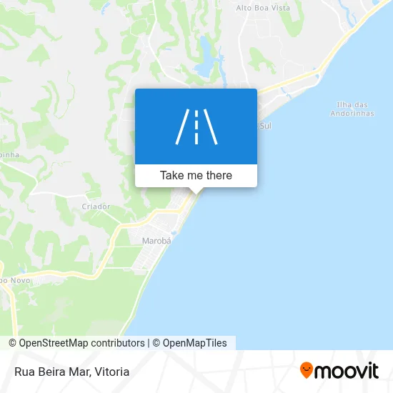 Rua Beira Mar map