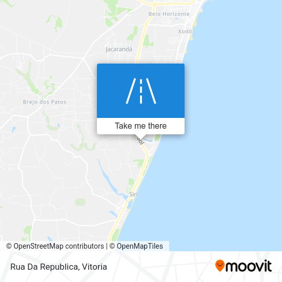 Rua Da Republica map