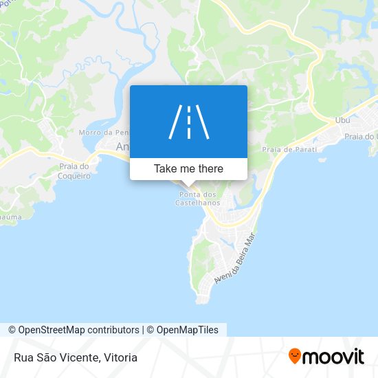 Rua São Vicente map