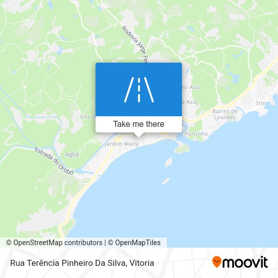 Rua Terência Pinheiro Da Silva map