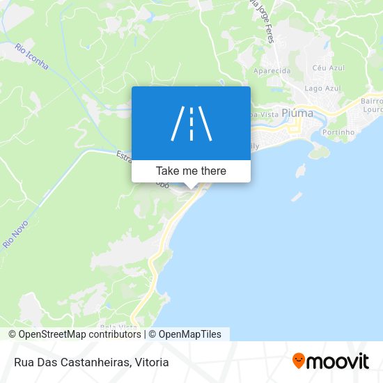 Rua Das Castanheiras map