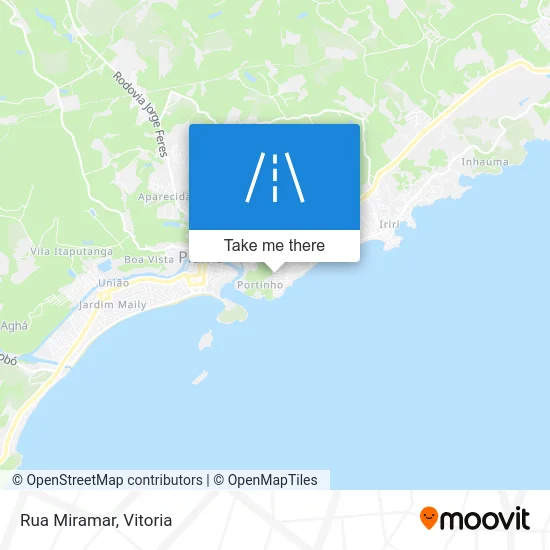 Rua Miramar map