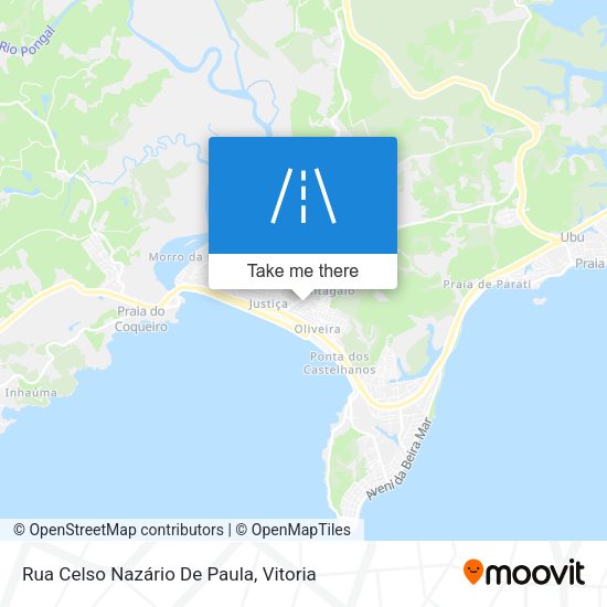 Rua Celso Nazário De Paula map