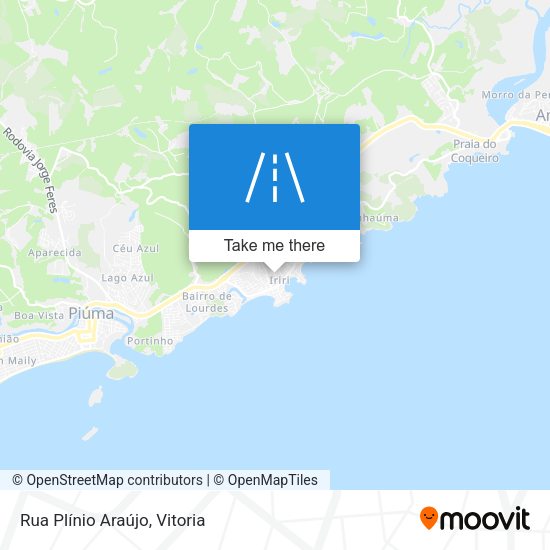 Rua Plínio Araújo map