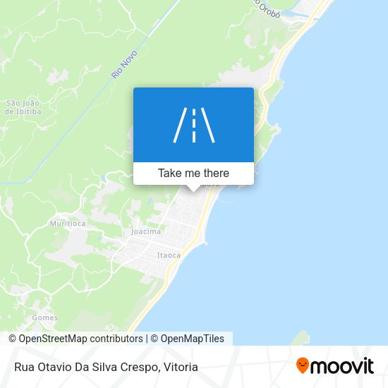 Rua Otavio Da Silva Crespo map