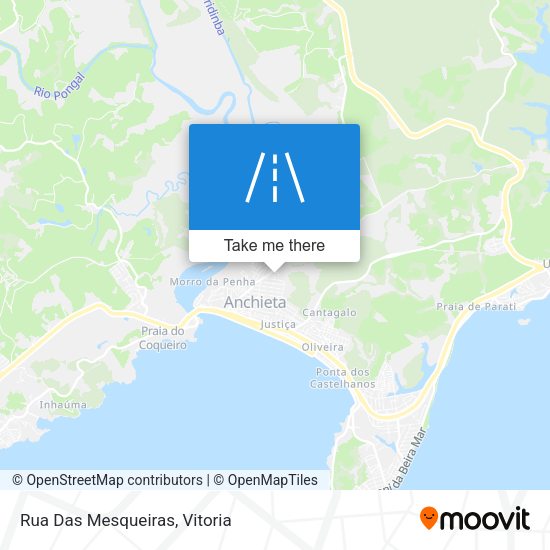 Rua Das Mesqueiras map