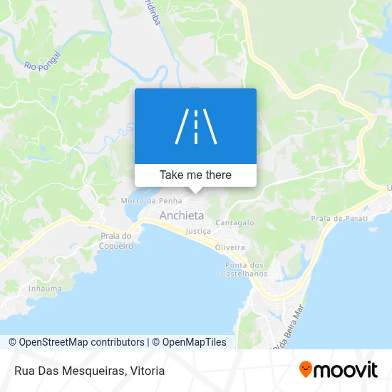 Rua Das Mesqueiras map